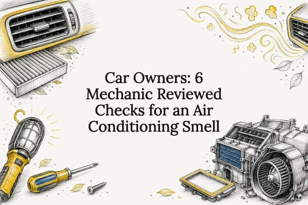Decorative air conditioning inspection title card